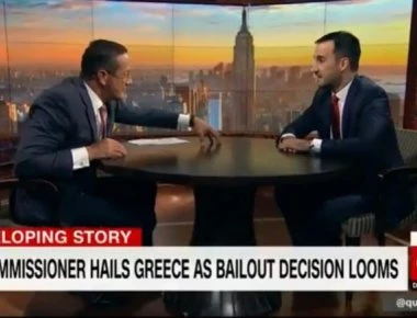Συνέντευξη στο CNN του αναπληρωτή υπουργού Οικονομίας: «Πιστεύουμε στο Eurogroup θα υπάρξει απόφαση για το χρέος»